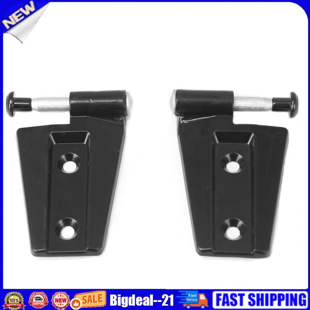 1 Pair Aluminum Alloy Replacement Door Hinge for Jeep Wrangler JK 2007-2017