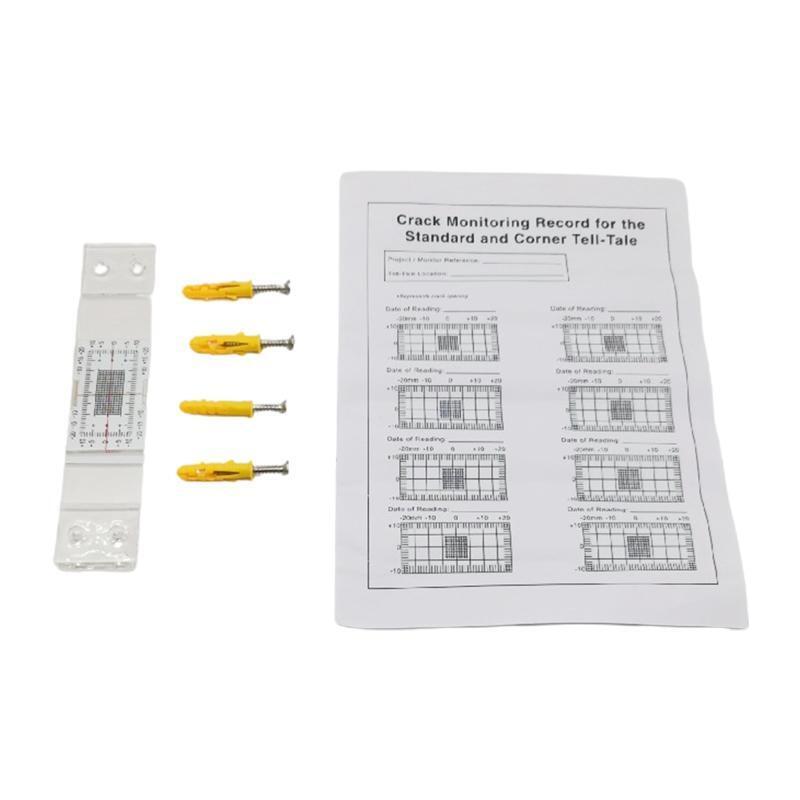 Professional Tell-Tale Crack Monitor Plastic Crack Monitoring Record Crack Meter