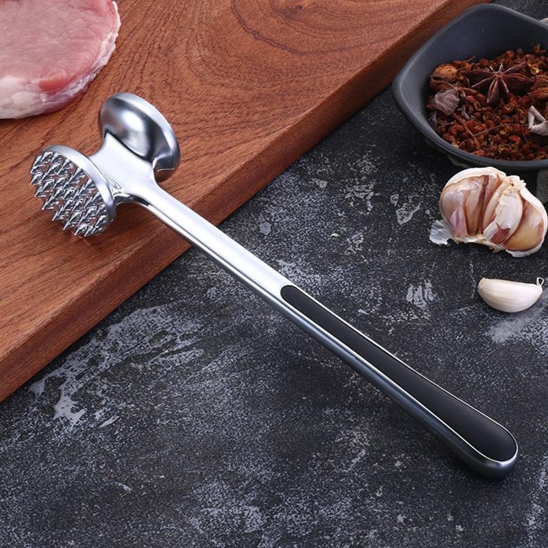 Meat Tenderizer Stainless Steel 304 Hammer Mallet Tool for Lamb and Minced Meat