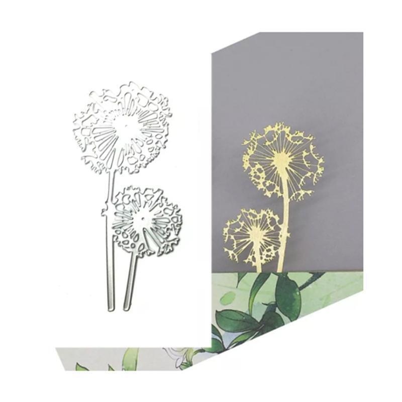 Dandelion Embossing Cutting Dies for Birthday Card Making DIY Scrapbooking Album