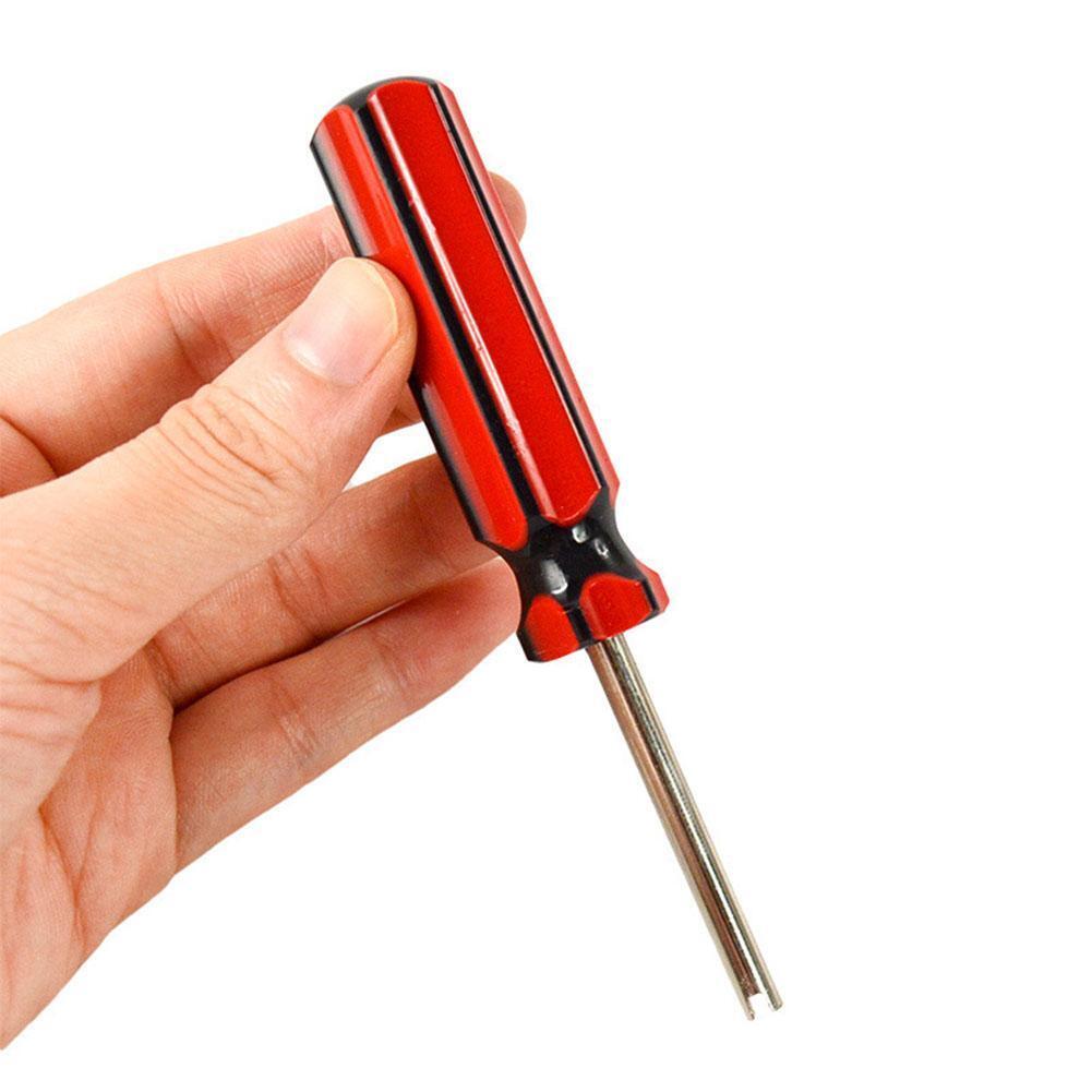Metal Bicycle Tire Valve Stem Core Remover Screwdriver Valve Stem Core Tool