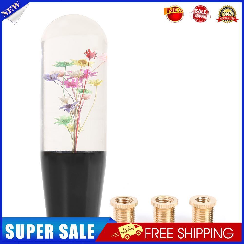 Bouquet Crystal Acrylic Gear Shift Knob Car Gear Shifter Lever Knob (15cm)