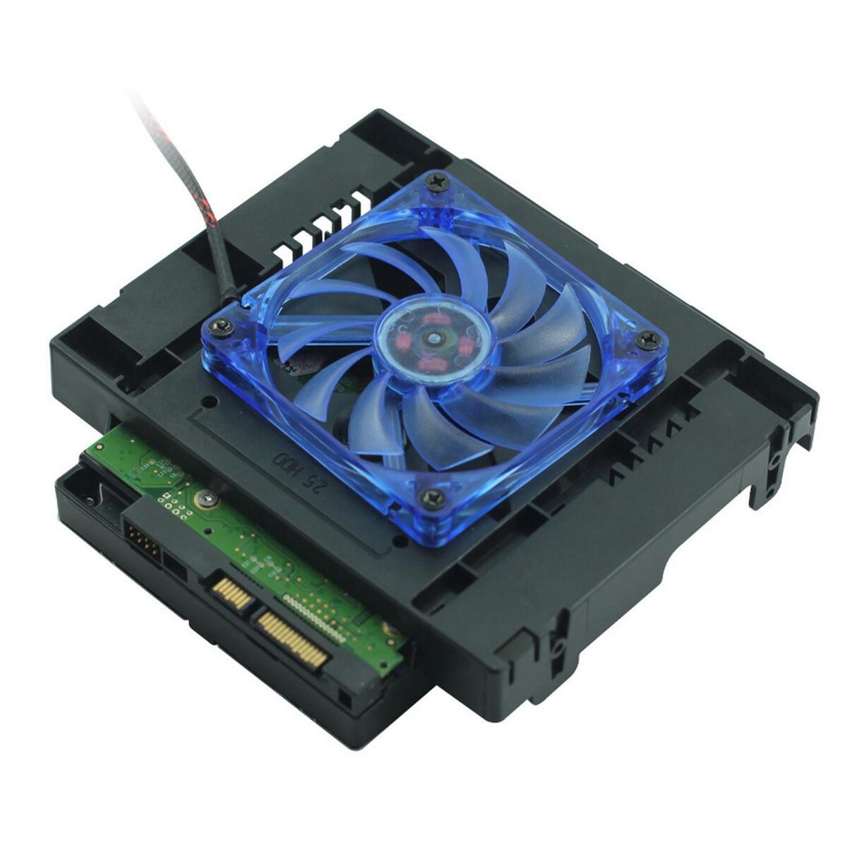 5.25" to 3.5" 2.5" SSD HDD Tray Bay Holder for Gaming Laptop Components