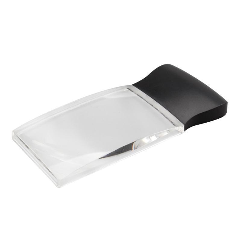 Rectangular Magnifying Glass with Light Magnifier Handheld 3 LED for Seniors