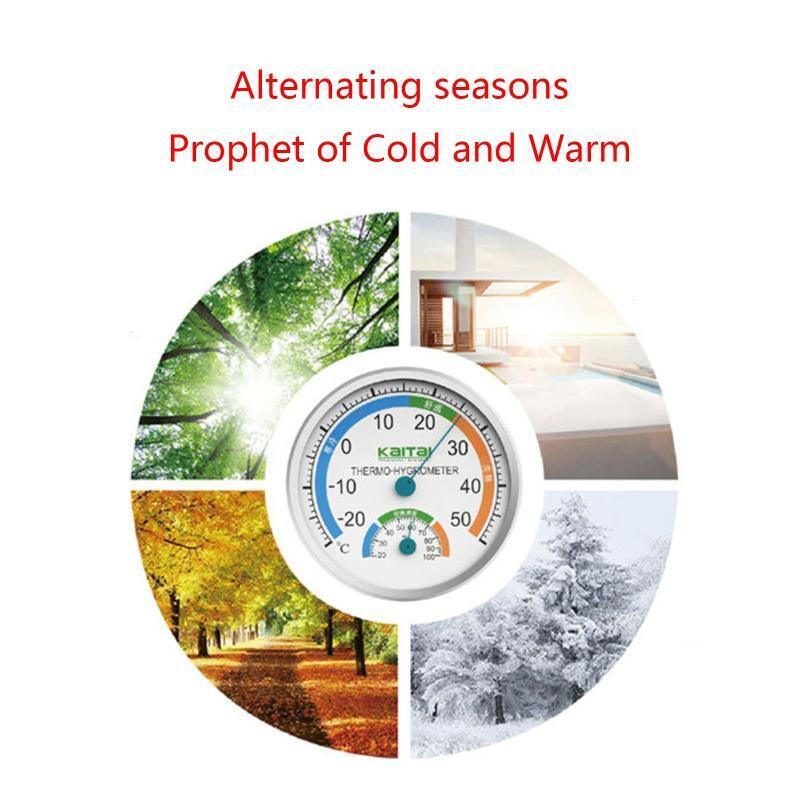Dial Type Thermometer Hygrometer High Accuracy Temperature Humidity Meter Home