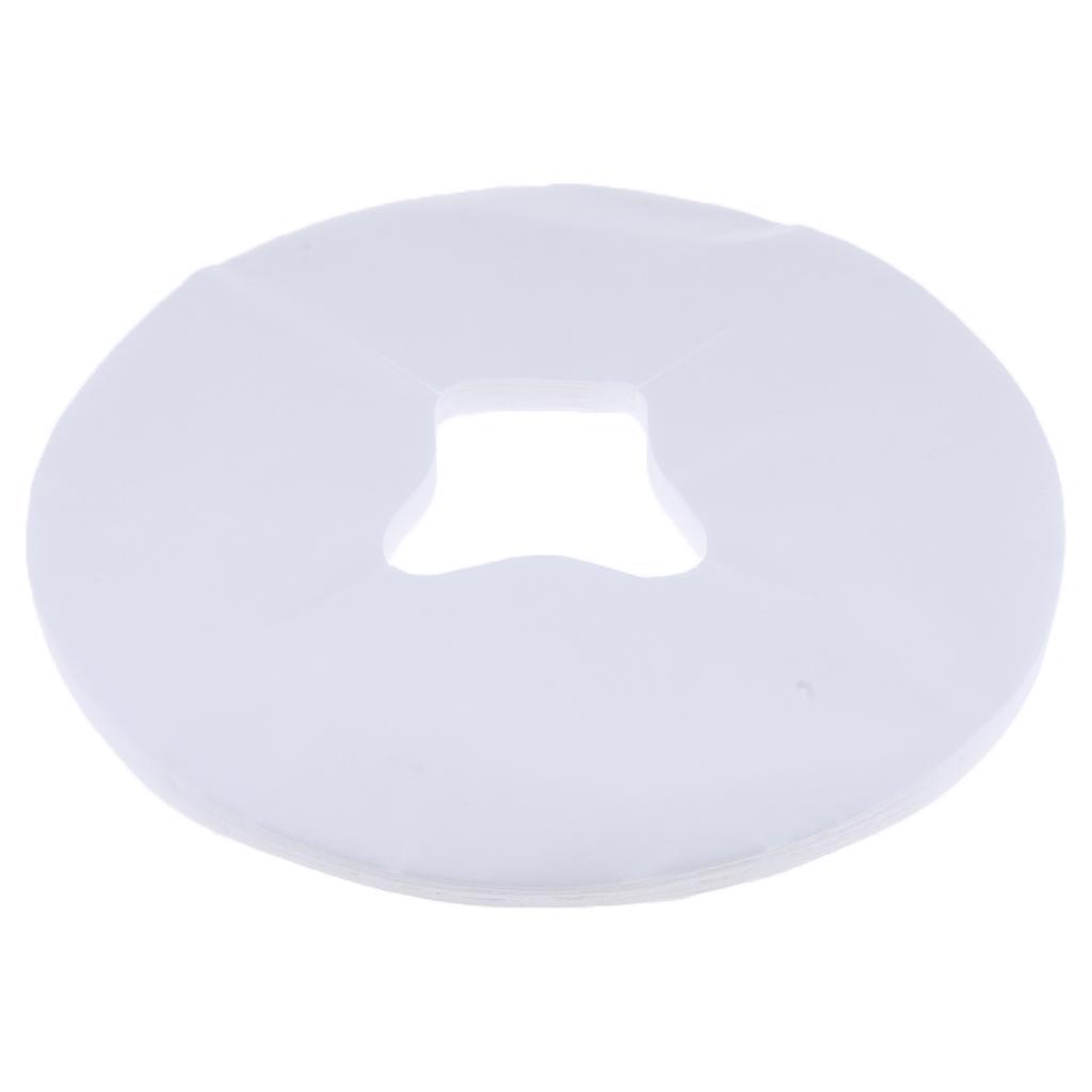 100 Pcs Silicone Massage Table Cradle Face Pillow HeadRest Disposable Covers