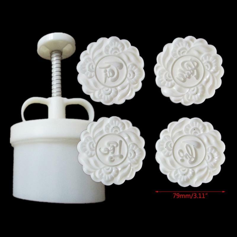 180g Mooncake Stamps DIY Baking Accessories Gadgets for Mid-Autumn Festival