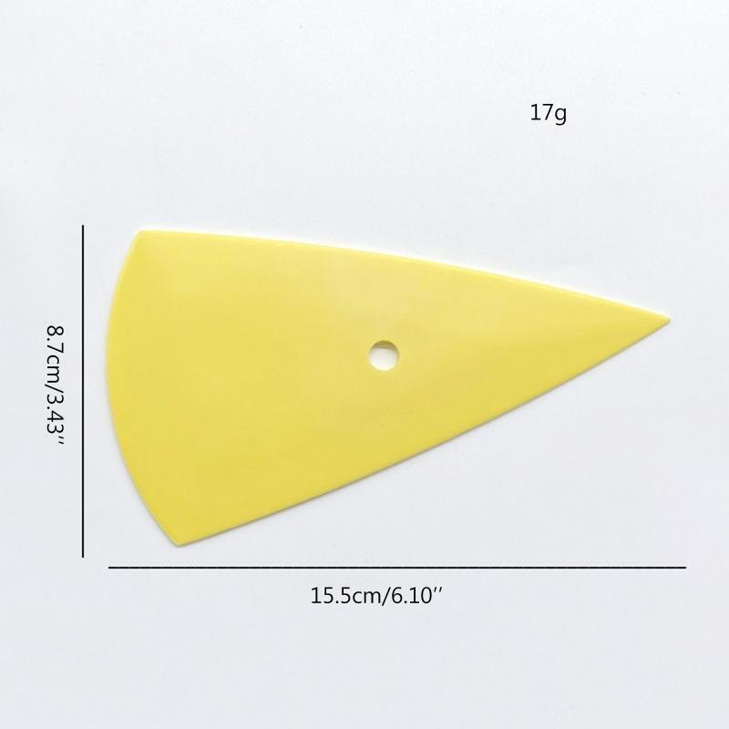 Car Film Triangle Scraper Water Wiper Winding Tool Auto Part Window Tinting Tool