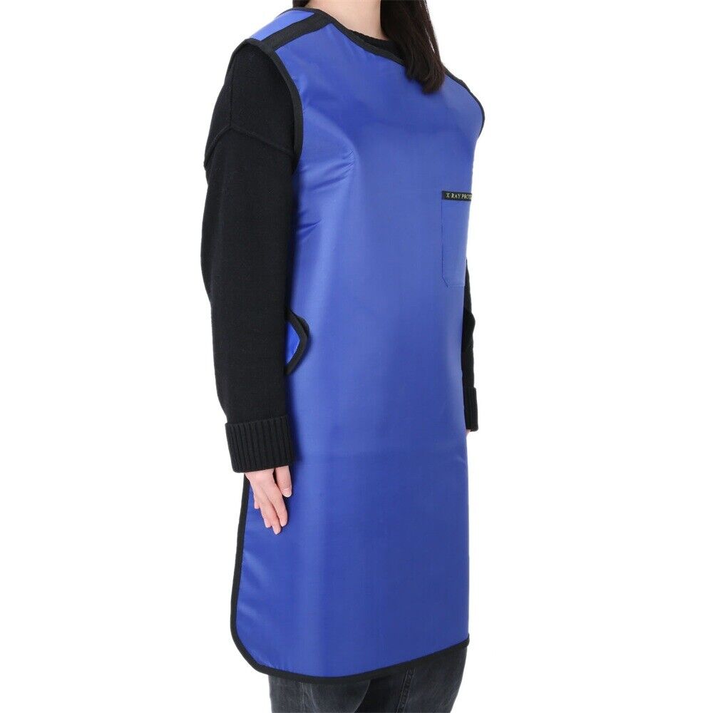 100*60 cm Dental Radiation Protection X-Ray 0.5mmpb Protective Lead Apron Blue