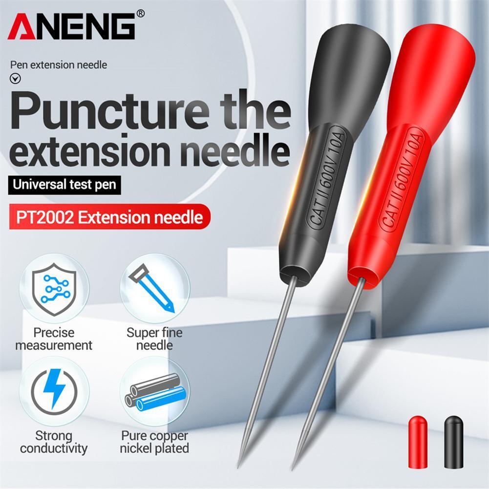 2pcs Insulation Piercing Needles Tip Non-destructive Multimeter Test Probes