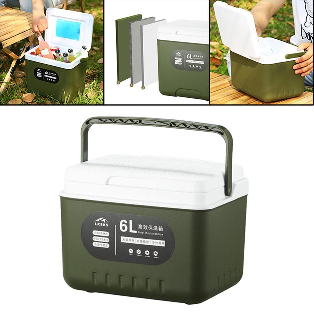 Cooler Bag Keep Food Warm Insulated Thermal Box for RV Kayaking Road Trips