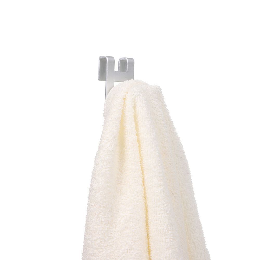 Towel Rack Hanger Clothes Bathroom Organizer Shower Glass Door Hook Key Holder