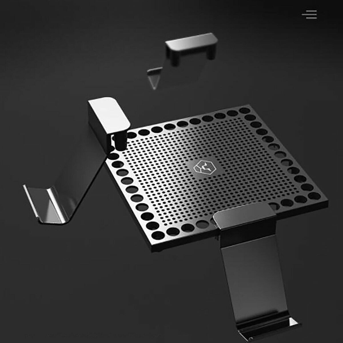 For Xbox Series X Host Heat Sink  Dust Cover Net &Controller Handle Stand Holder