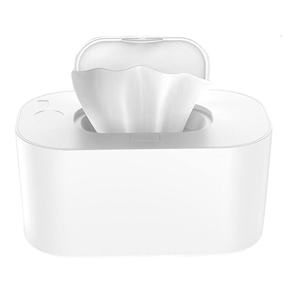 USB Baby Wet Wipes Heater Home Car Tissue Paper Warmer Warming Box (White)