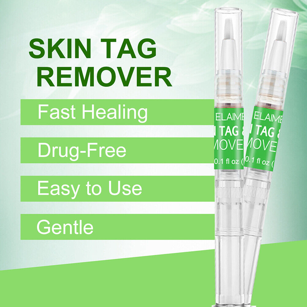 Portable Skin Tag Remover Pen Patch Wart Remove Acne Mole Treatment Tool