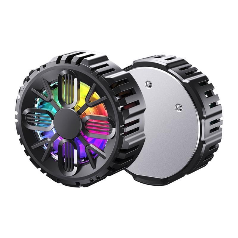 Portable Magnetic Phone Radiator Fan Cell Fast Cooling For Gaming Watching Video