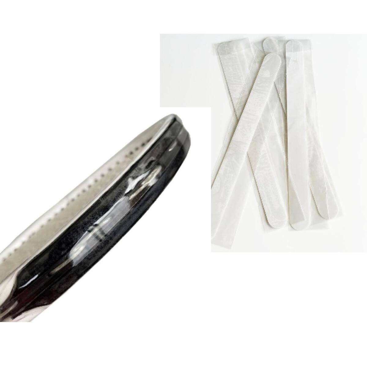 Tennis Paddle Head Tape Reduce Impact Transparent Friction for Racquetball