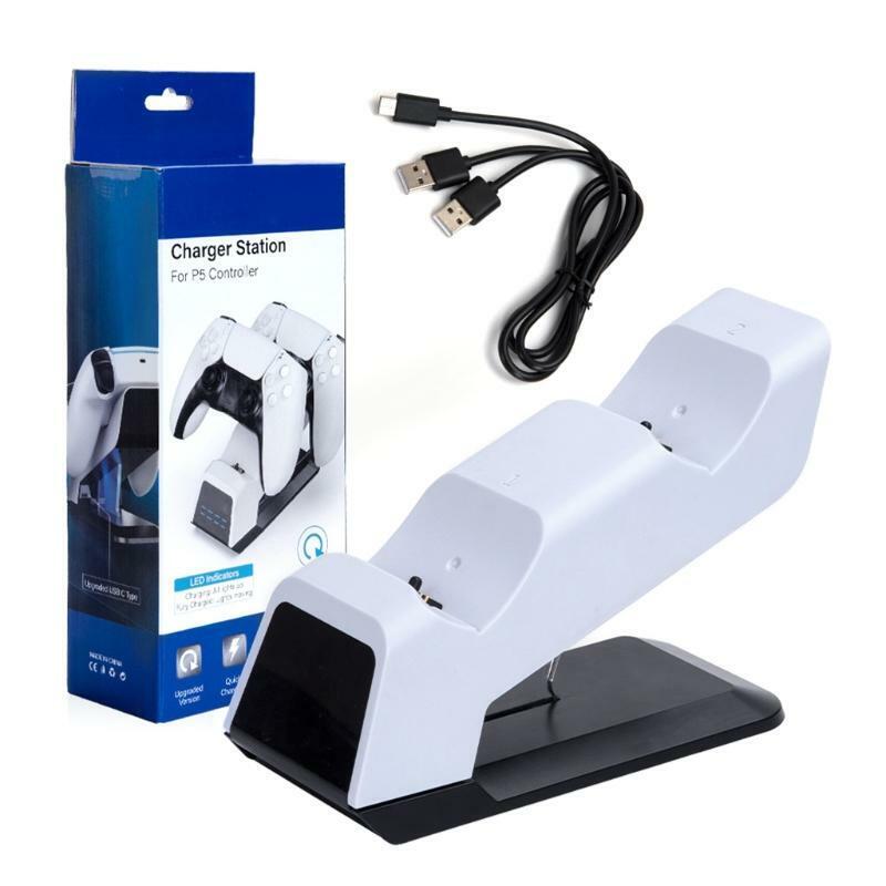 Charging Station for PS5Charging Dock for DualSense Controller Safety Protection
