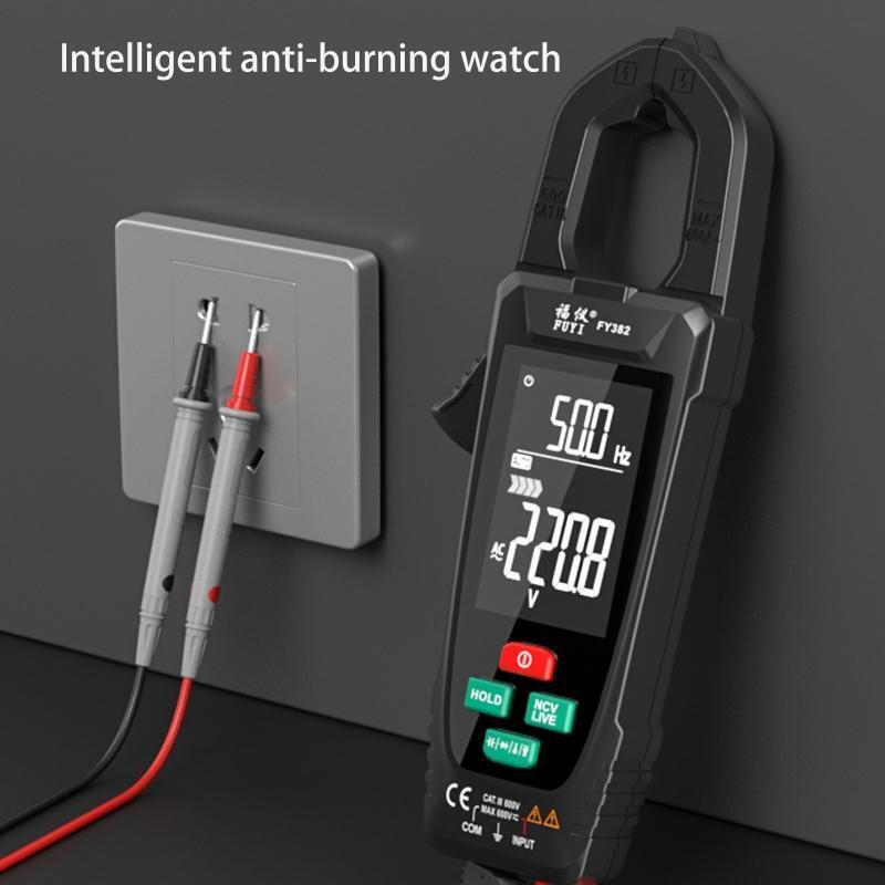 Intelligent Multifunction Clamp Meter with Hd Screen High Precision Tester