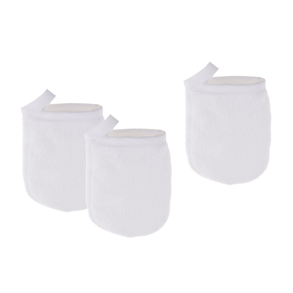 3 Pieces Microfiber  Cleansing   Cloth Towel Pads Reusable