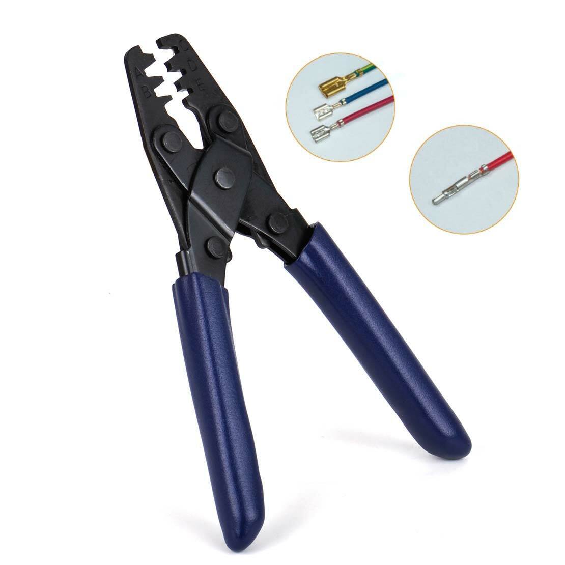 Car Open Barrel Crimping Terminal Wire Harness Crimper 22-10 Press Plier Tool Li