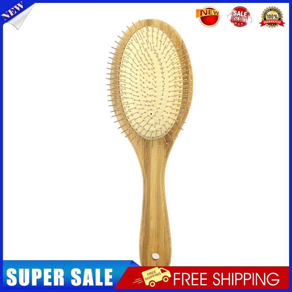 Bamboo Airbag Comb Massage Hairbrush Anti-skid Breathable Soft Comb (B)