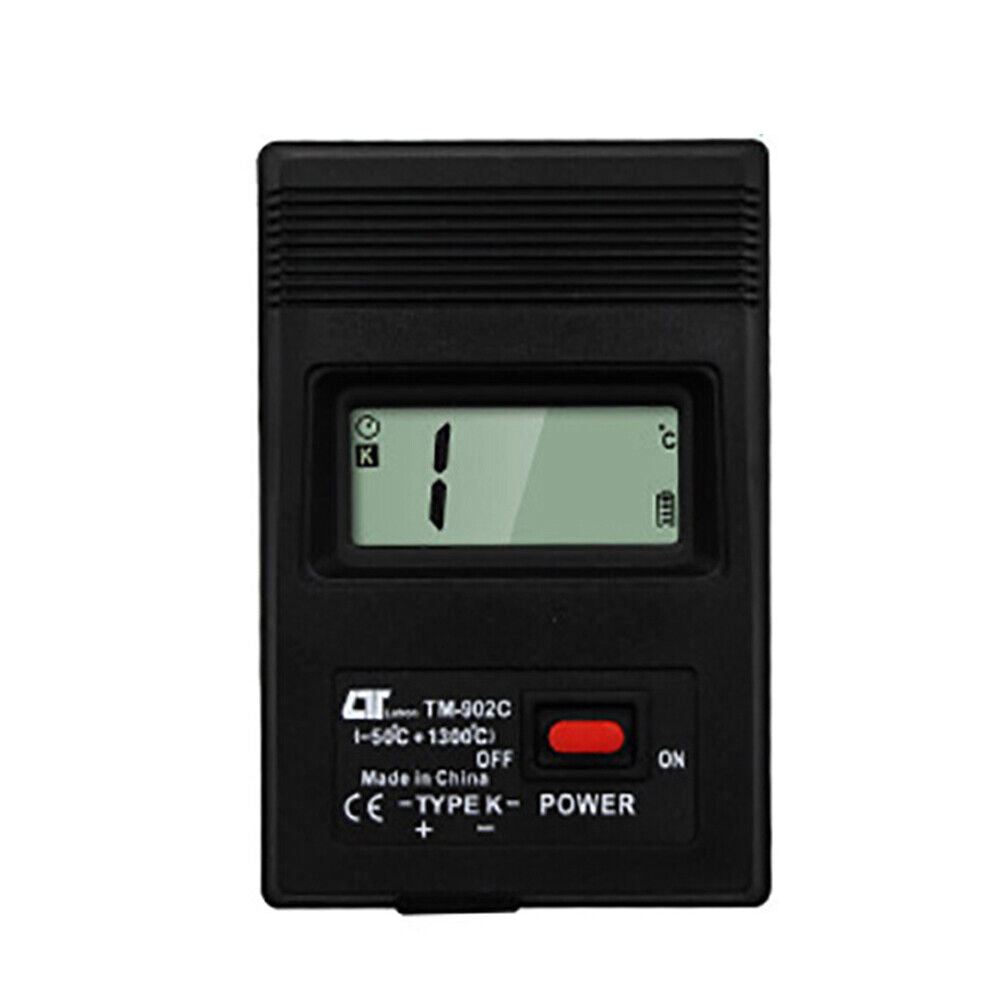 TM-902C Temperature Controller Pyrometer K Type Thermocouple Probe Detector
