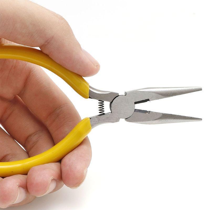 8Pcs Jewelry Making Plier Multi-type Anti-slip Handle Wire Wrapping Cable Cutter