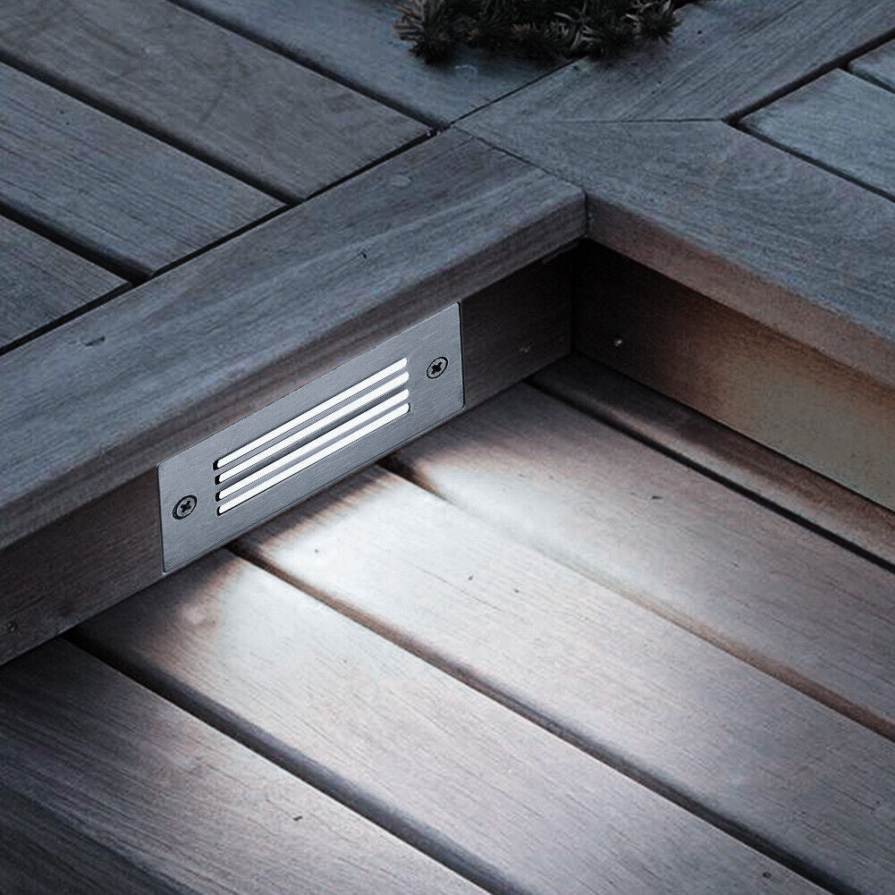LED Embedded Staircase Corner Light Outdoor IP65 Stair Step Lamp (B 3w)