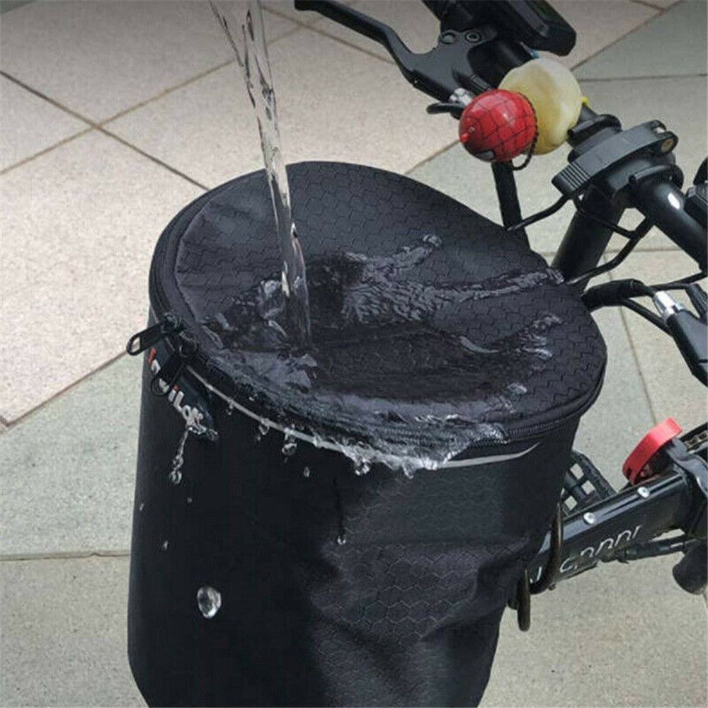 Pet Bag Shopping Picnic Bag Panniers Oxford Storage Foldable Bicycle Basket