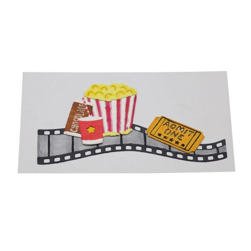 Food Metal Cutting Dies Stencil Scrapbooking DIY Album Stamp Paper Card Emboss