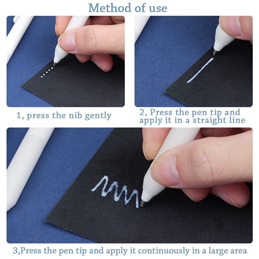 Supplies Double Sided Adhesive Dots Stick Roller Pen Style Dispensing Glue
