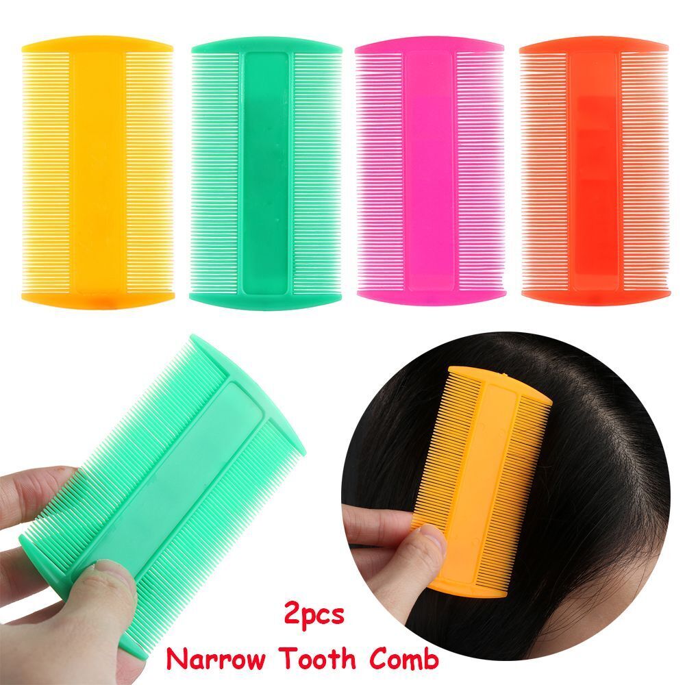 Remove Portable  Beauty Brush Narrow Tooth Comb Lice Comb Hair Styling Tools