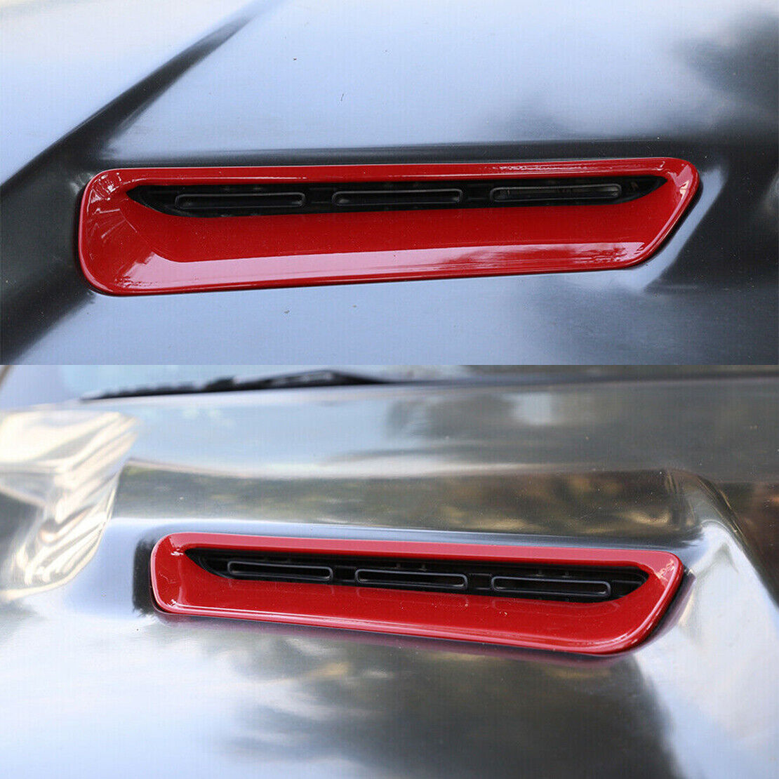 Hood Air Conditioner Outlet Vent Trim Fit for Dodge Challenger 2015-20
