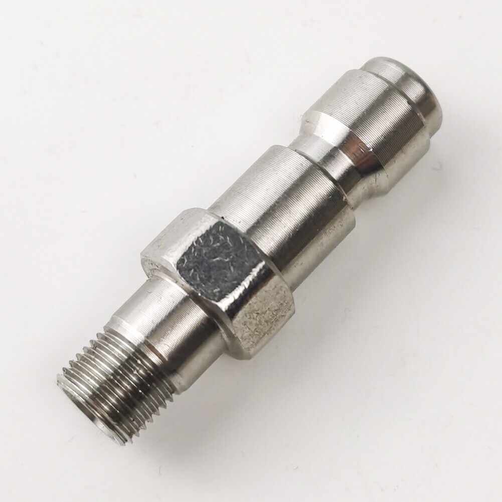 1/4 inch Connector High Pressure Car Washer Foam Nozzle Adapter (G1/8 Male)