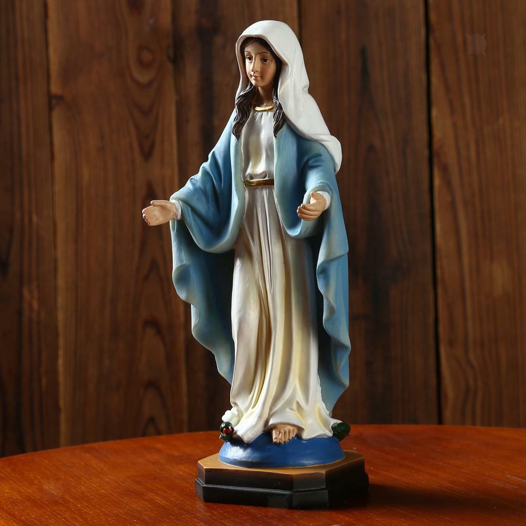 1pc Blessing Saint Virgin Mary Statue Wedding Gift Table Decor