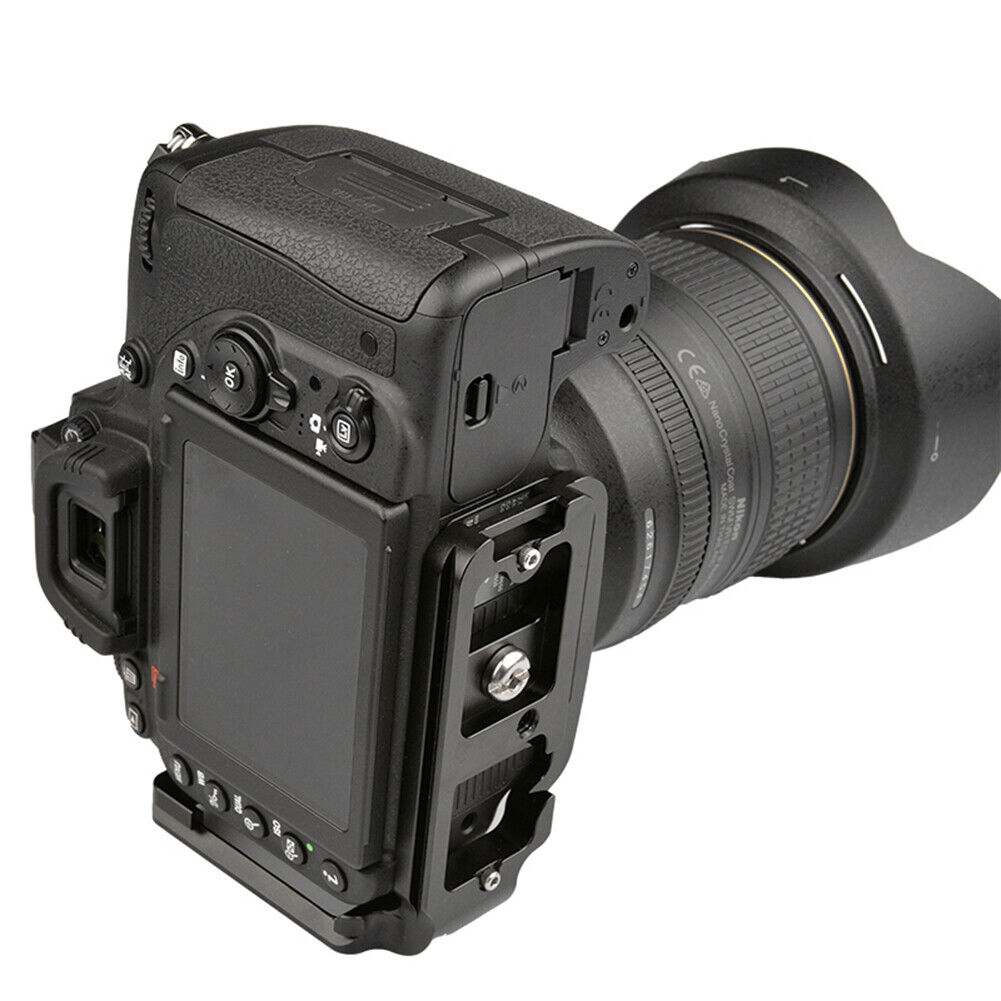 Aluminum Quick Release L Plate Bracket for Nikon D750 Digital SLR Camera
