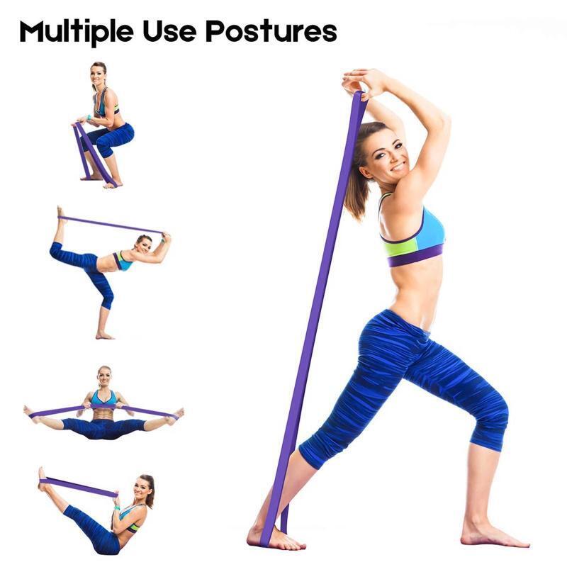 4 Pcs Resistance Exercise Rally Bands Stretching Strength Training Flexbands