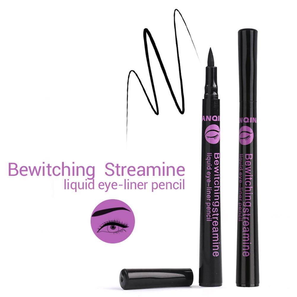 YANQINA Black Waterproof Liquid Eyeliner Waterproo Makeup Tool (Authorized)