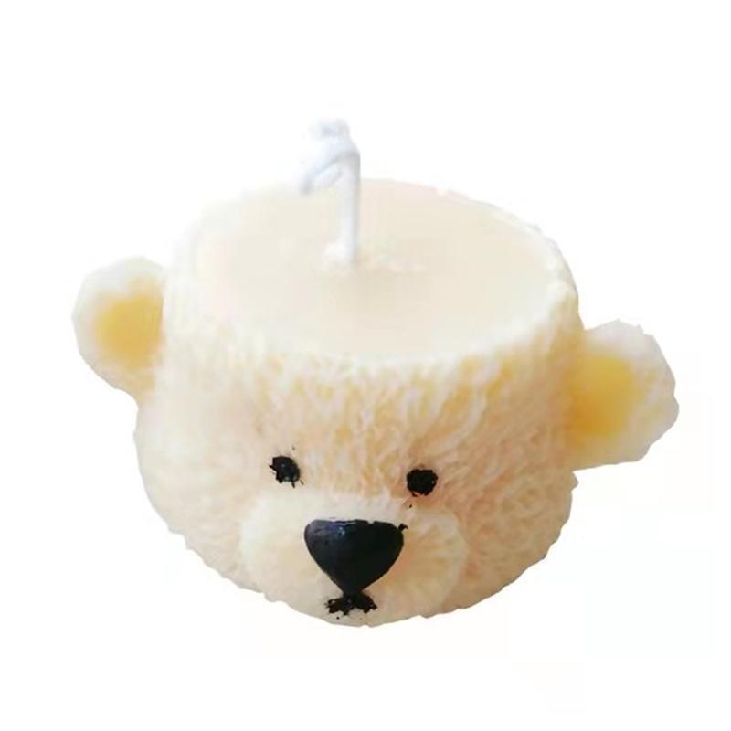 Small Bear Silicone Candle Mold DIY Fondant Pudding Chocolate Baking Mould