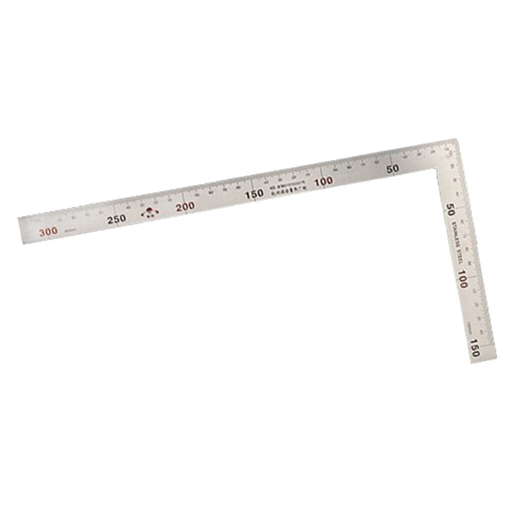 Stainless Steel Ruler for Engineer Carpenter Measure Tools 300mm