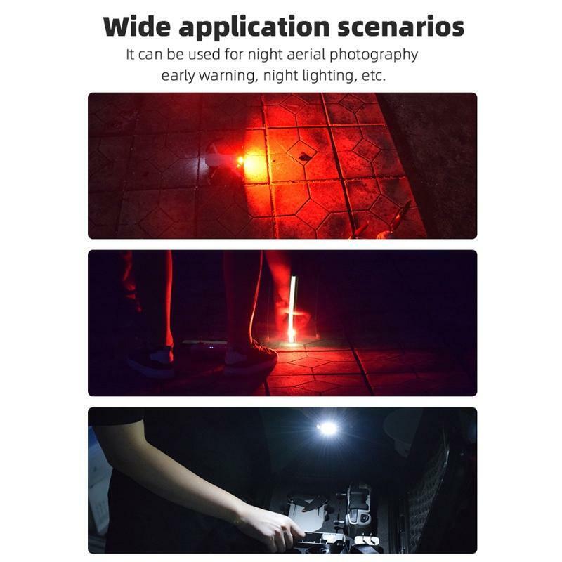 1pcs LED Warning Strobe Lamp Flight Light for Mavic Air 2 Drone Anti-Collision