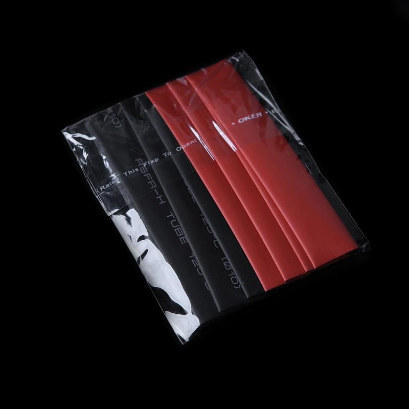 127 Pcs 2:1 Polyolefin Heat Shrink Tubing Cable Tube Sleeving Kit Wrap Wire Set