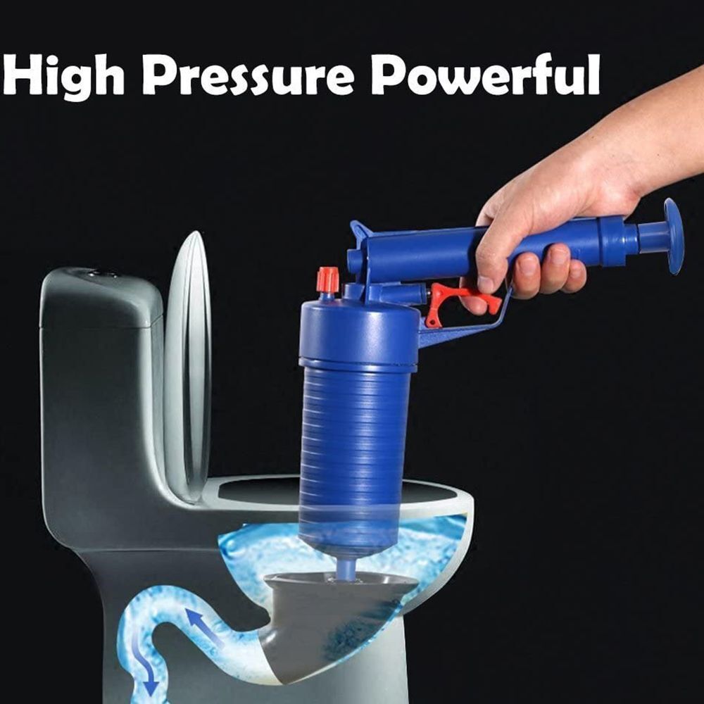 Pump for Bath Toilets Air Power Drain Cleaners Cleaning Tools Drain Blaster