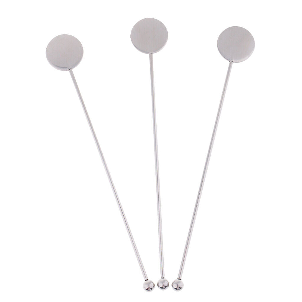 Stainless Steel Coffee Beverage Stirrers Cocktail Drink Swizzle