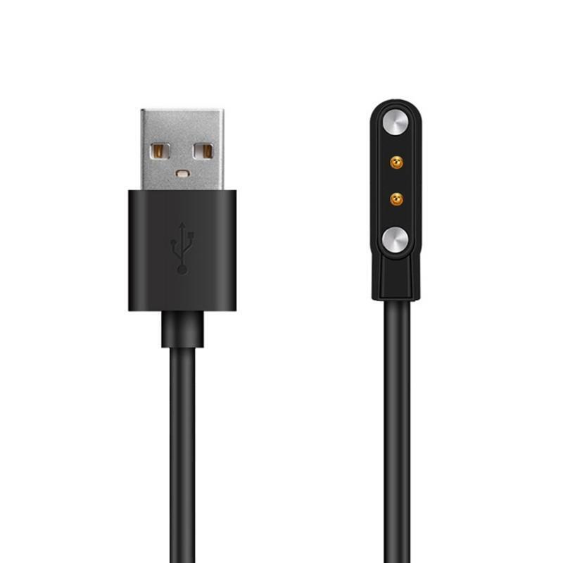 USB 2 Pin Portable Magnetic Charger Charging Cable for Smart Watch iWO W26/W26+