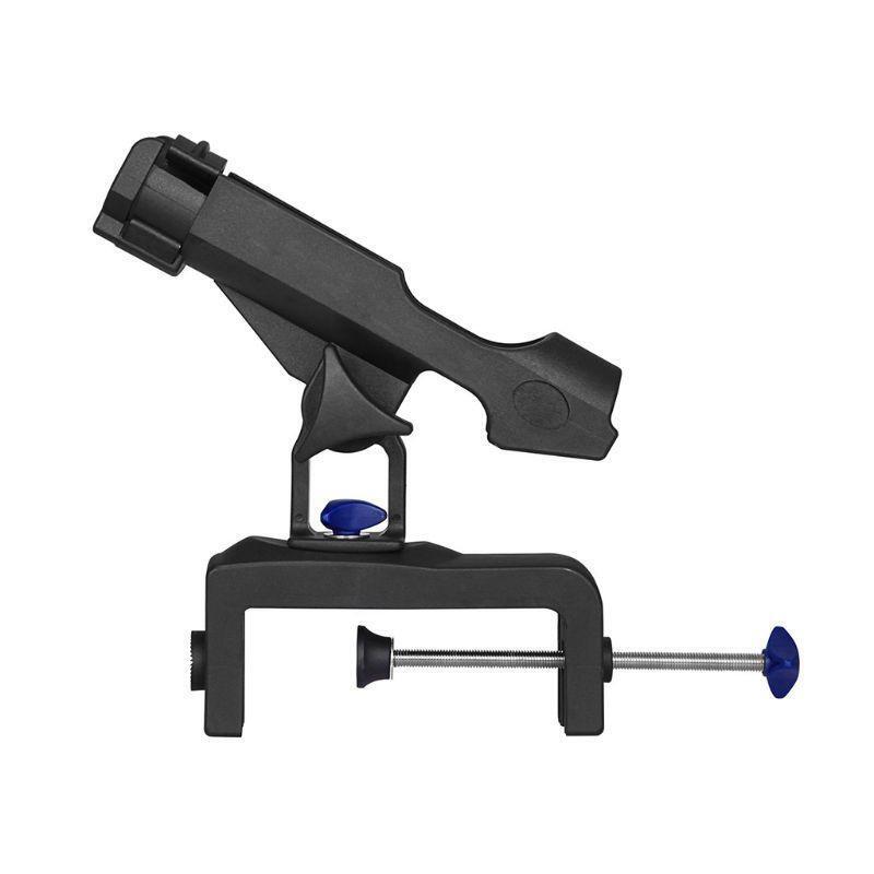 Fish Pole Racks Folding Fishing Rod Holders for Boats with Large Clamp Opening