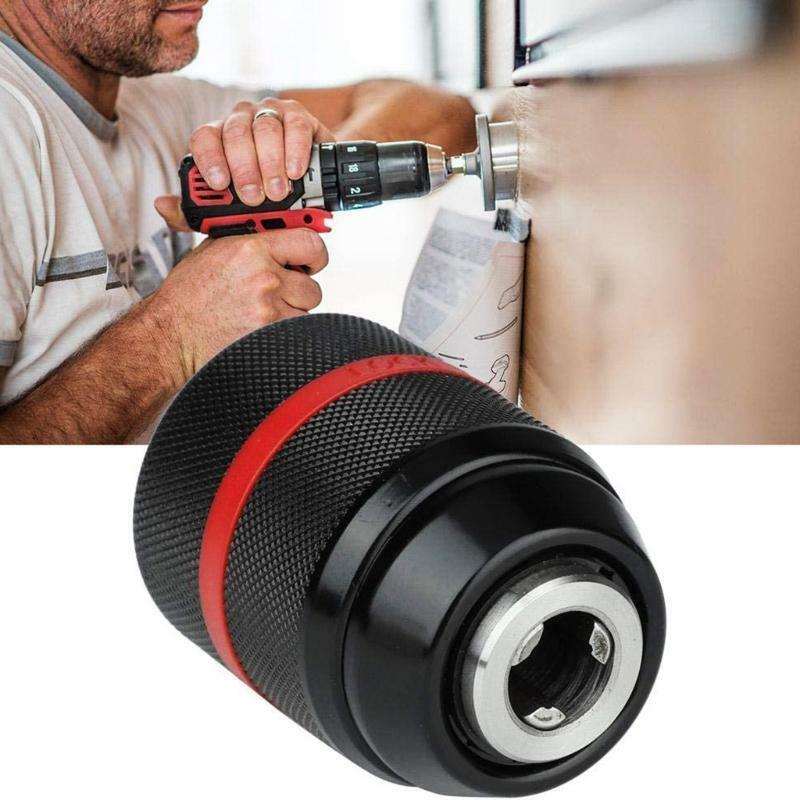 Metal + Plastic Keyless Self-Tighten Type Drill Chuck for Many Kinds of Drill
