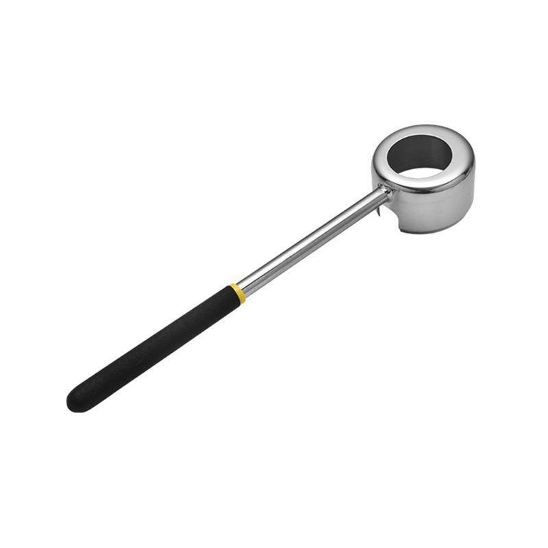 1Set Stainless Steel Shell Opener Rubber Hammer for Coconut Shell Opening Tool