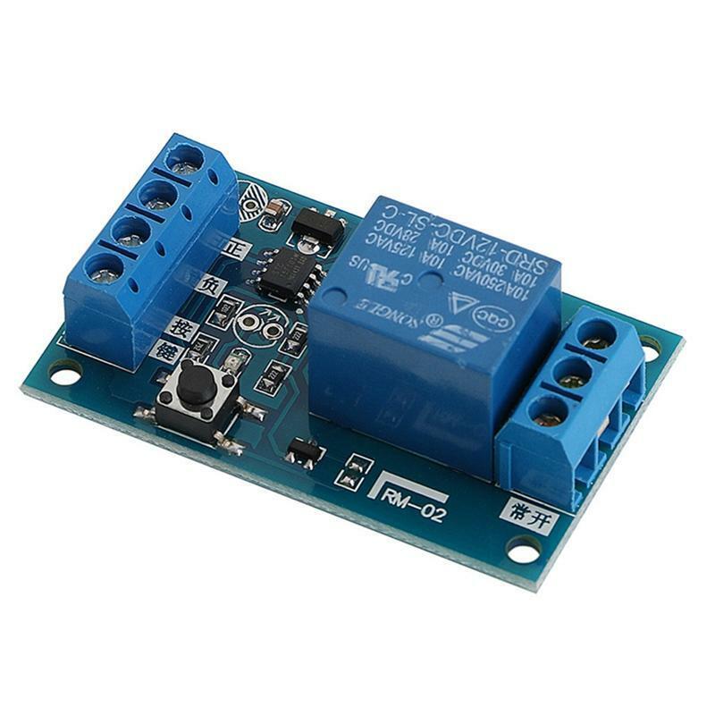 12V Bond Bistable Relay Module Car Modification Switch Start Stop Self-Locking